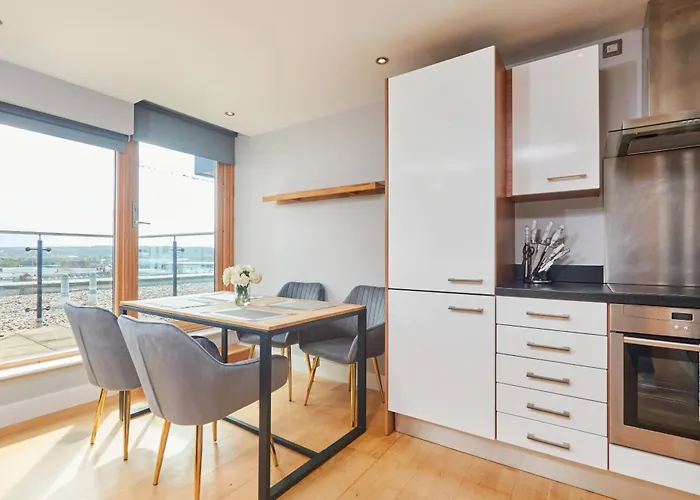 King Penthouse View&free Parking! Appartement